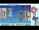 2026年夏イベE-3甲第一ゲージ撃破映像(声無し)
