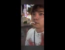 久永小太郎　大阪道頓堀にいる人にフーフー3回やったろと言う意味不明なことを言っていたら近くの巨漢が間に入るものMSともみじに暴行をして逃げるのを追いかける