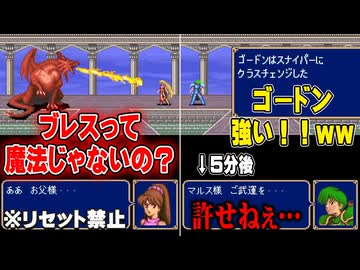 育てた仲間を一瞬で失い絶望する初心者【ファイアーエムブレム紋章の謎／切り抜き】