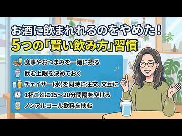 お酒に飲まれるのをやめた結果。自分のペースを守る「賢い飲み方」