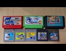 [実況]  ロックマンシリーズ（FC-GB-GBC-MD）8作品実機&RTFでレアゲームプレイまとめ（スマホ撮影）