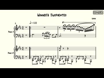【トリッカルBGM】Winner's Jwopaemteo【ピアノアレンジ】