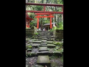 鹿児島県　稲荷神社(鹿児島神宮境内末社)！ショート
