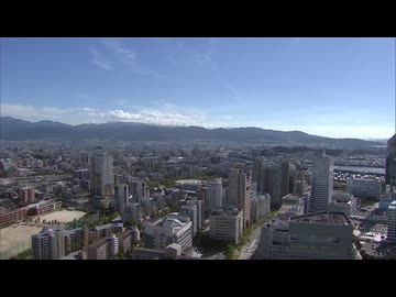 福岡でも震度5弱　落下物で男子高校生が頭にけが　交通にも影響
