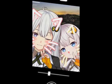 「自撮りするあかりちゃんズ」