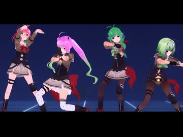 【MMD艦これ】松竹梅桃【ヒビカセ】