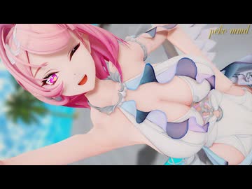 【ゼンゼロMMD】水着のレミエールで「すーぱー☆あふぇくしょん」