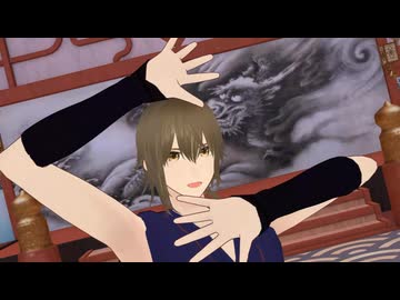 【MMD】薄紅天女の阿高でアイドル（Vroid物理設定練習）