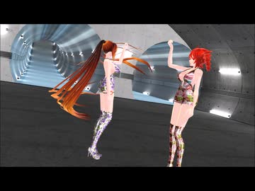 【MMD】Hello, Worker【重音テト】