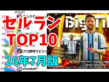 【2026年7月】iPhoneアプリ・デイリー売上ランキング推移【セルラン】