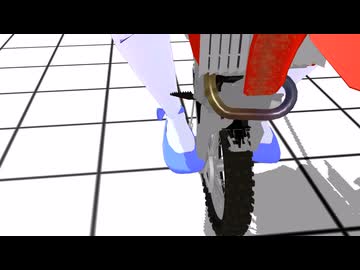 一輪バイクとマジカルバニー23