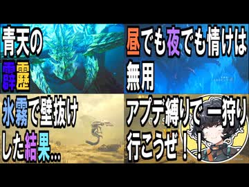 【モンハンワイルズ】アプデ縛りで一狩り行こうぜ！！Ver06 氷霧で壁抜けした結果…