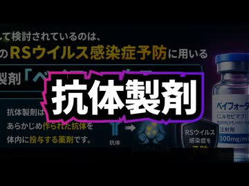 ◆抗体製剤 ～ ワクチンに準じた公衆衛生学的な性質を持つ医薬品