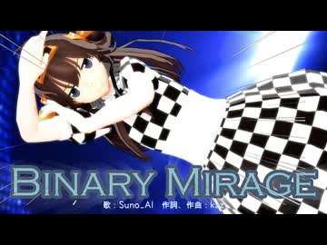 【MMD、艦隊これくしょん】Binary Mirage【金剛4姉妹＋α】