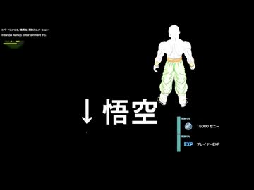 DBSZ　キャラ消滅バグ→ステージ消滅バグ→操作不能バグ