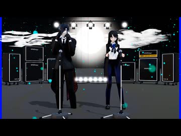MMD、光忠、Ado、計2人、で、月明かりの約束