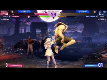 スト６　ランクマ　イングリッド編　143　ダイヤ4　ｖsサガット　2026　0707