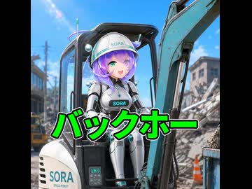 【九州そら】バックホーで一つずつ片付ける