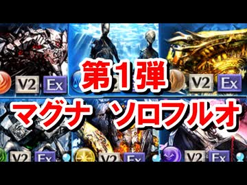 【第1弾】18人禁禍シリーズ マグナ編成ソロフルオート集 【グラブル】