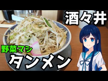 【車載】酒々井町の隣のタンメン屋で昼食ドライブ【双葉湊音】