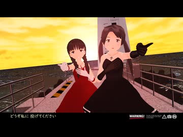 【昭和歌謡】【MMD艦これ】三隈＆ももち　カナダからの手紙