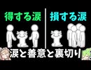 あなたは泣く人？　我慢する人？　涙の進化と人間の本音【ずんだもん】
