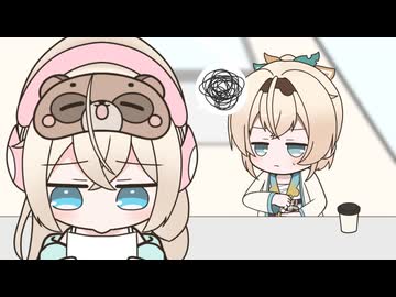【手描き】ブラックコーヒーが飲めないござるさん【ホロライブ/風真いろは】