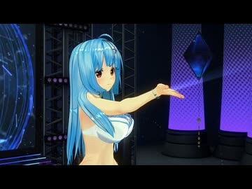 【COM3D2】涼し気な水髪ロングアホ毛さんで「mainly priority」