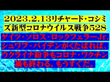 【2023年02月13日 ：『 リチャード・コシミズ「 Internet Lecture 」｟ 新型コロナウイルス戦争 ５２８ ｠｟ RK LIVE ｠｟ 改良版 ｠』】