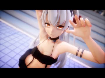 【MMD】水着の天津風でジャンキーナイトタウンオーケストラ【艦これ】