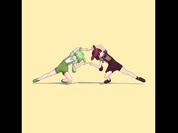 合体に失敗するずんだもん&あんこもん