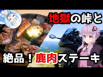 ZX-4Rで峠を通って鹿肉を食べに行く【VOICEROID車載】