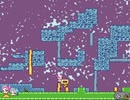 ジャンプキングっぽく物を投げあうドット絵