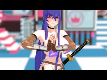 対魔忍MMD 秋山凜子　カルチャ