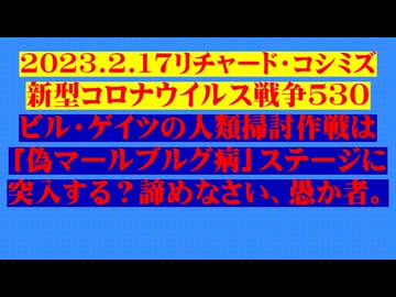 【2023年02月17日 ：『 リチャード・コシミズ「 Internet Lecture 」｟ 新型コロナウイルス戦争 ５３０ ｠｟ RK LIVE ｠｟ 改良版 ｠』】