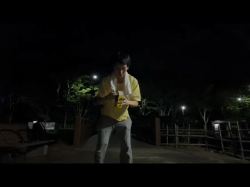 愛之助くんが花火を楽しむ