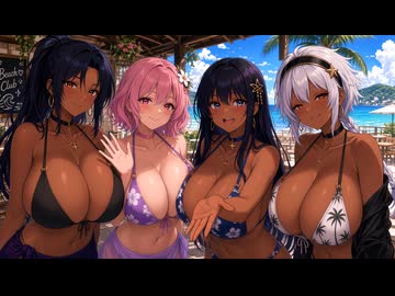 ホモと見るGrokで生成した海の家