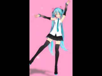 【MMD】雑魚 初音ミク