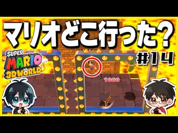 【#14】3D世界での横スクアクション【スーパーマリオ3Dワールド】