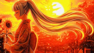 向日葵 feat.初音ミク のサムネイル