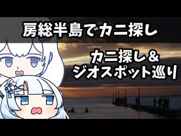 【カニ探し】房総半島でカニ探し【千葉県ツーリング】