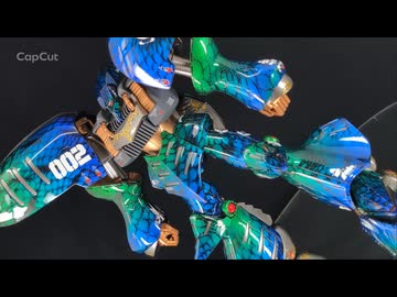 【ガンプラ全塗装】HGキュベレイを宝飾品のような美しさに！