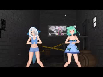 【MMD】ダブルラリアットは危険だからフェンス張ったった