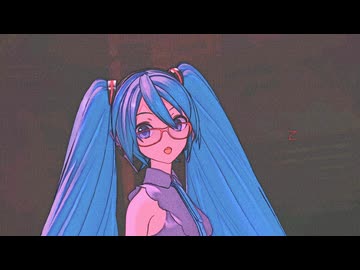 【MMD】水彩画風YYB式ミクの「まだ熱い」【MMD夏祭り2026】