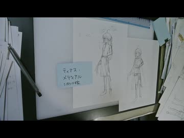 「貴方の精霊」　一点物　オリジナルアナログイラスト 精霊騎士物語お絵かき配信1 シオウの嫁 ①アタリを描く【アナログ