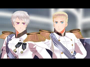 祝20th【APヘタリアMMD】ナーヴ・インパルス【芋兄弟】