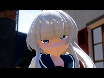 【MMD艦これ】rim式白雲（改変制服）Alice in N.Y.