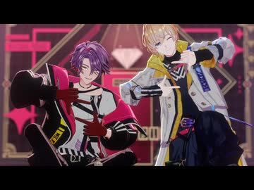 【にじさんじMMD】【ステージ配布】LADY CRAZY【風楽奏斗 、 渡会雲雀】