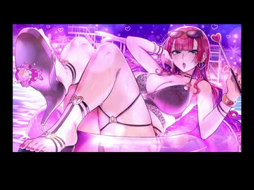 生涯現役魔法少女おばちゃん　(バブリー女豹水着のすがた)【麻雀ファイトガール】