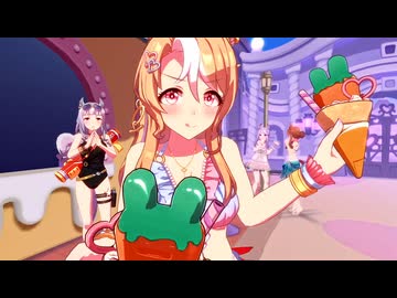 【水着パンドラちゃん実装記念♪】水着衣装娘たちで『めにしゅき♡ラッシュっしゅ！』